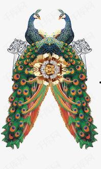 孔雀绿图片,自然色彩的绝美演绎